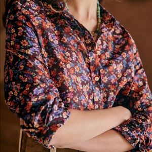 Sézane PIERRO Shirt , Size 40 , 100% Cotton